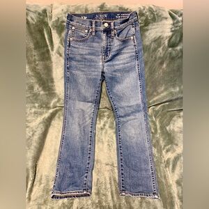 J Crew Petite 10 inch Vintage Slim Straight Jeans